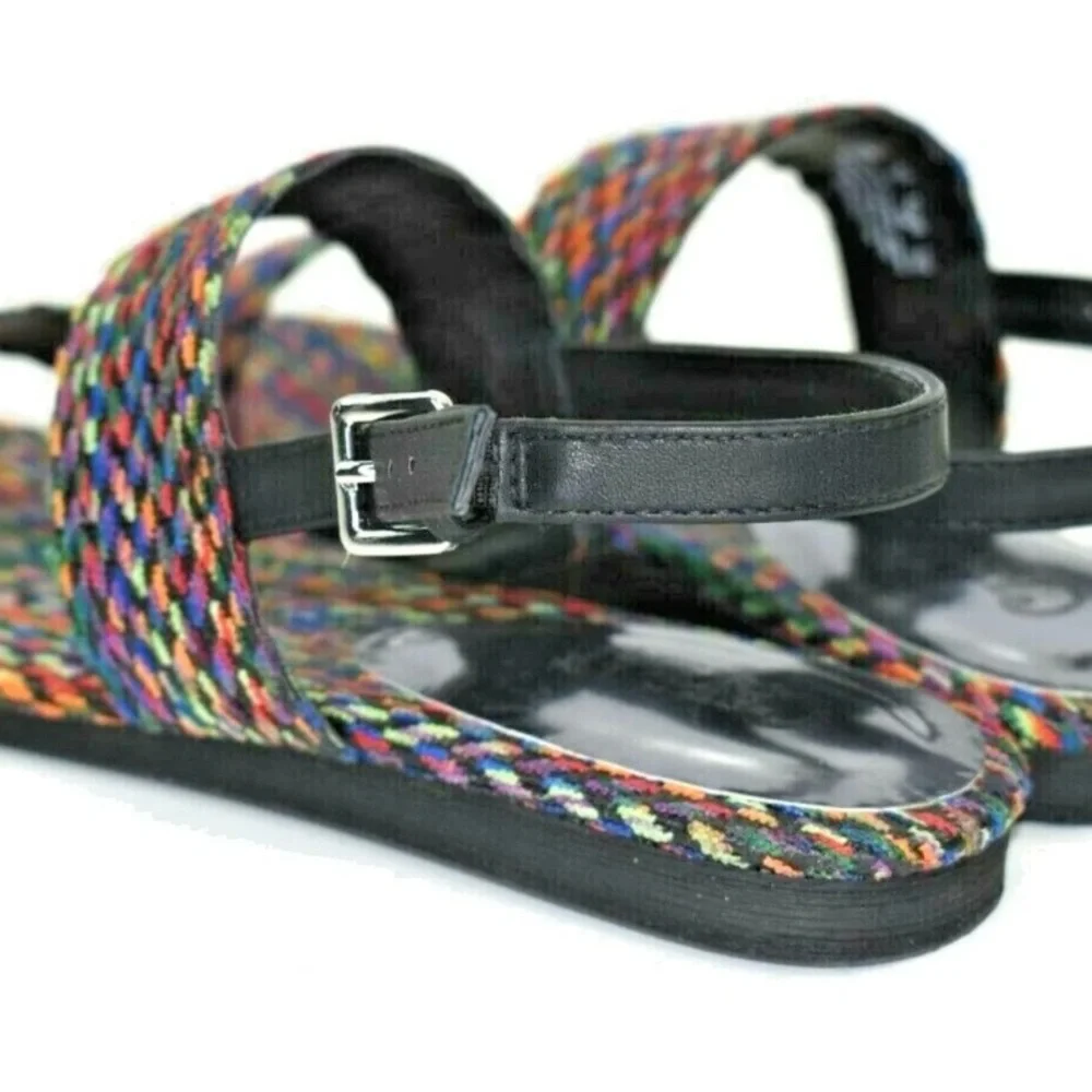 Sandals by Carlos Santana | Multi-color | Size 7M | LIKE NEW! - Picture 2 of 9